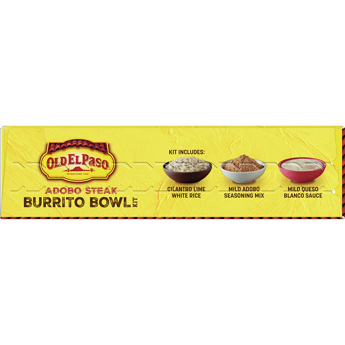 Old El Paso Burrito Bowl Kit, Adobo Steak, 11 oz Old El Paso